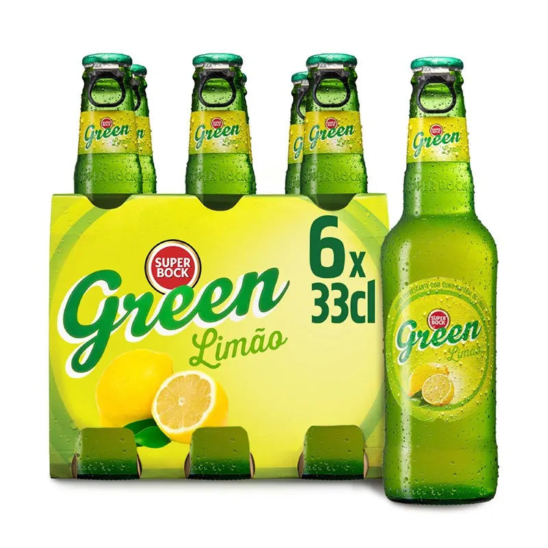 Super Bock Green Limão 330ml | 24 x 330ml